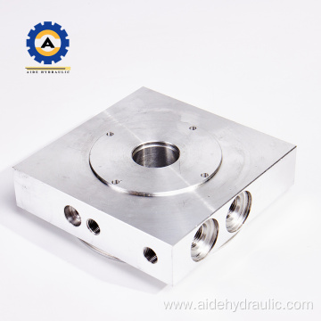 Hydraulic valve block power unit